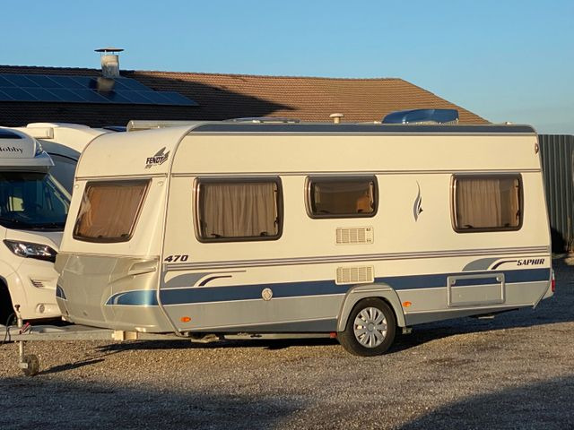 Caravane Fendt Saphier 470 TF, Mover, Klima, Markise