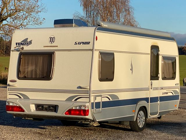 Caravane Fendt Saphier 470 TF, Mover, Klima, Markise