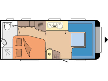 Caravane Hobby 560 WFU Prestige
