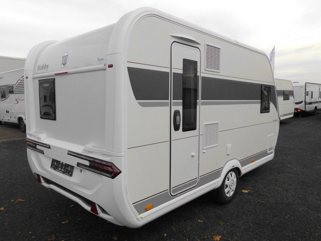 Caravane Hobby De Luxe 400 SFe 1500kg., Fahrradträger
