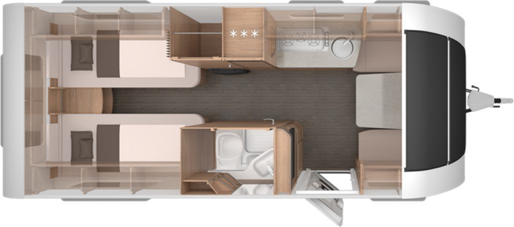 Caravane Knaus Südwind 540 UE 60 YEARS Elektrische Fußbodenerwä