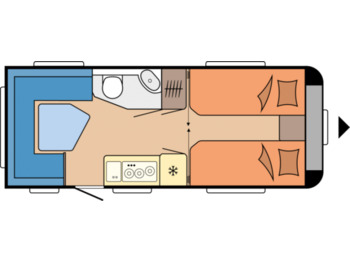 Caravane Wohnwagen Hobby Maxia 495 UL