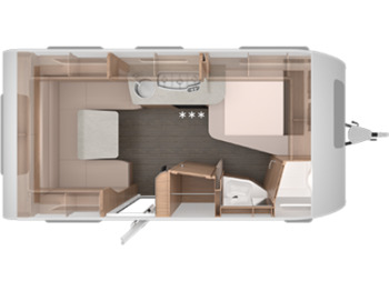 Caravane Wohnwagen Knaus Südwind 450 FU 60 Years