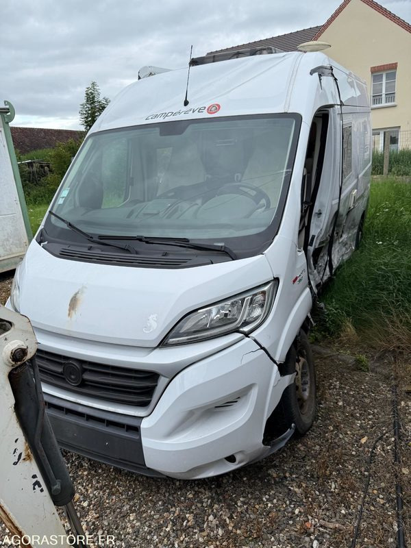 Fourgon aménagé Fiat Ducato, camping-car - 2017 - 62000km - accidenté