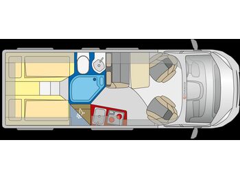 Globecar D-LINE CAMPSCOUT ELEGANCE KAS 444  - fourgon aménagé