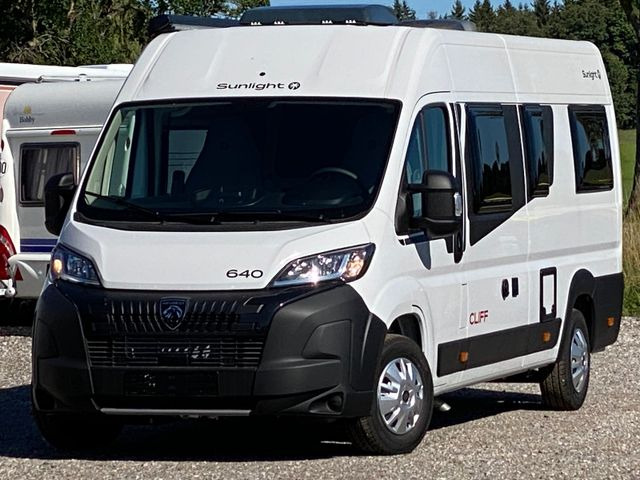 Fourgon aménagé Sunlight Cliff 640 mit Längsbetten,Modell 25