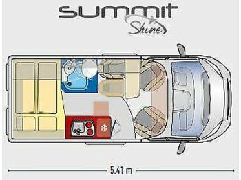 Fourgon aménagé neuf Globecar H-LINE SUMMIT 540 SHINE FIAT AUTOMATIK: photos 1