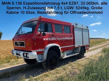 Camping-car MAN VW 8.136 4x4 Expeditionsfahrzeug H-Zulassung