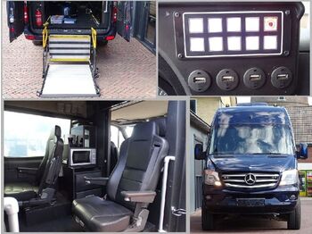 Fourgon aménagé Mercedes-Benz Sprinter 316 4x4 VIP WHEELCHAIR BUS LIFT TV FULL OPTIONS: photos 1