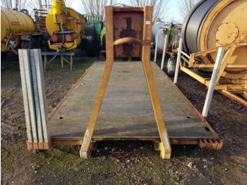 Carrosserie plateau ridelle Container flat
