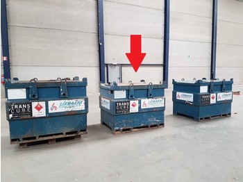 Conteneur Diversen Occ werftank met pomp 950 liter