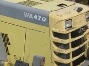 Chargeuse sur pneus KOMATSU WA470