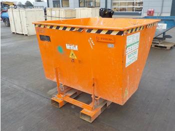 Camion malaxeur 2018 1500Litre Tipping Skip to suit Forklift: photos 1