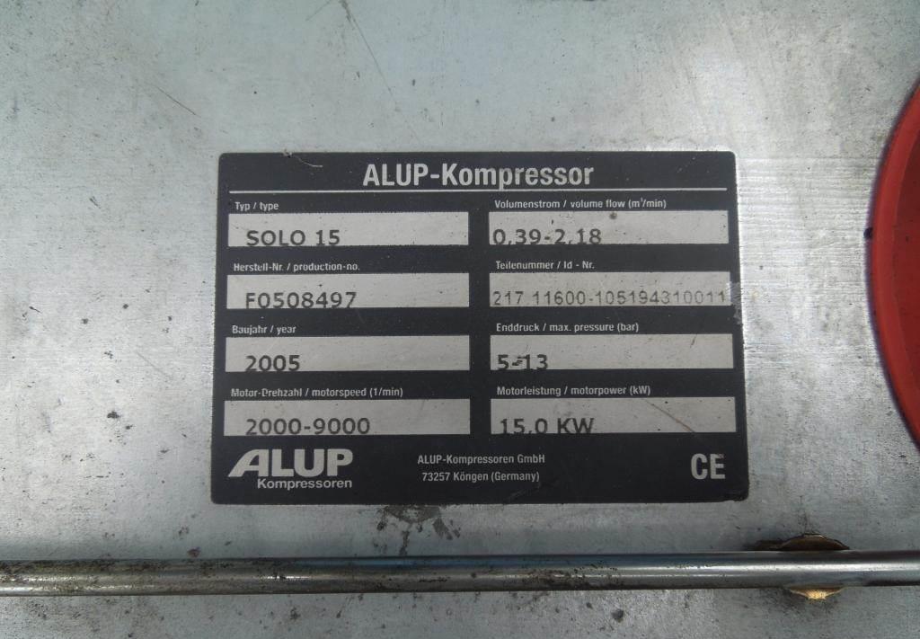 Compresseur d'air Alup KOMPRESOR ŚRUBOWY SOLO 15KW 2,18M3 FALOWNIK: photos 3