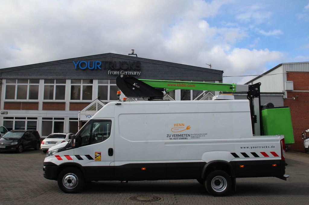 Camion avec nacelle Iveco Daily 70-150  KLUBBK42P 14,8 m 2 Pers.Korb  835 h