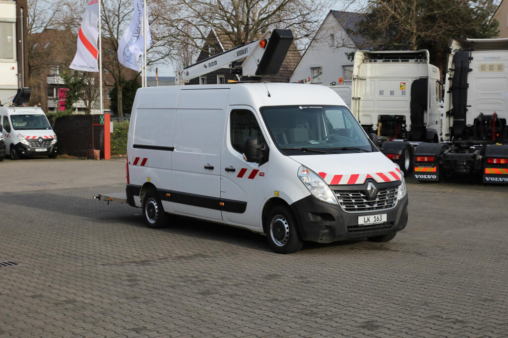 Camion avec nacelle Renault Master  Arbeitsbühne Versalift ETL-32-125  12,5m