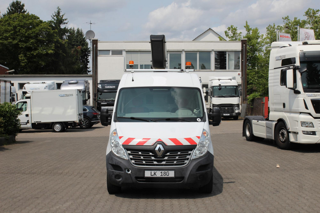 Camion avec nacelle Renault Master  Versalift ETL32 11m Klima nur 313h HU-UVV