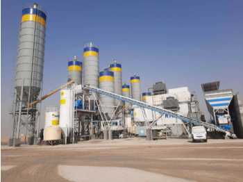 Pi Makina 120m³ Ready Mix Concrete Batching Plant (Twin Shaft Mixer) - Centrale à béton