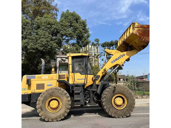 Chargeuse sur pneus  100% Original komatsu Wa470-3  Wheel Loader on Sale  Used Japan Brand komatsu Wa380 470  Large Wheel Loader  Export [ Copy ]