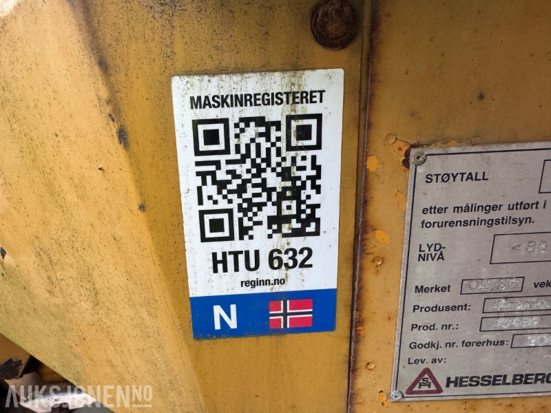 Chargeuse sur pneus 1980 Komatsu WA200 Hjullaster