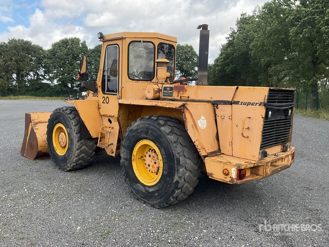 Chargeuse sur pneus 1984 Hanomag 55C Wheel Loader