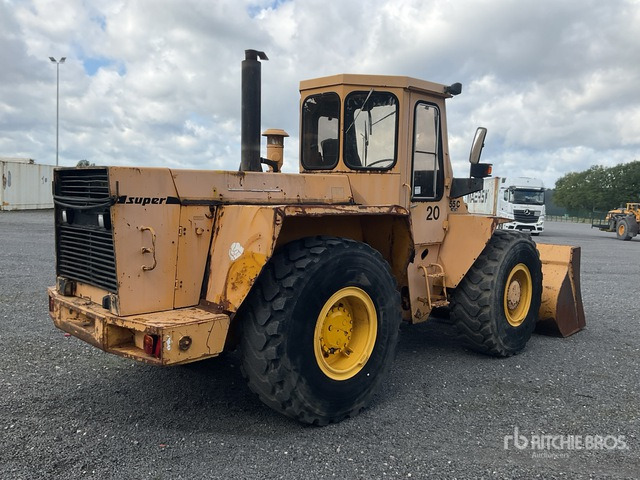 Chargeuse sur pneus 1984 Hanomag 55C Wheel Loader