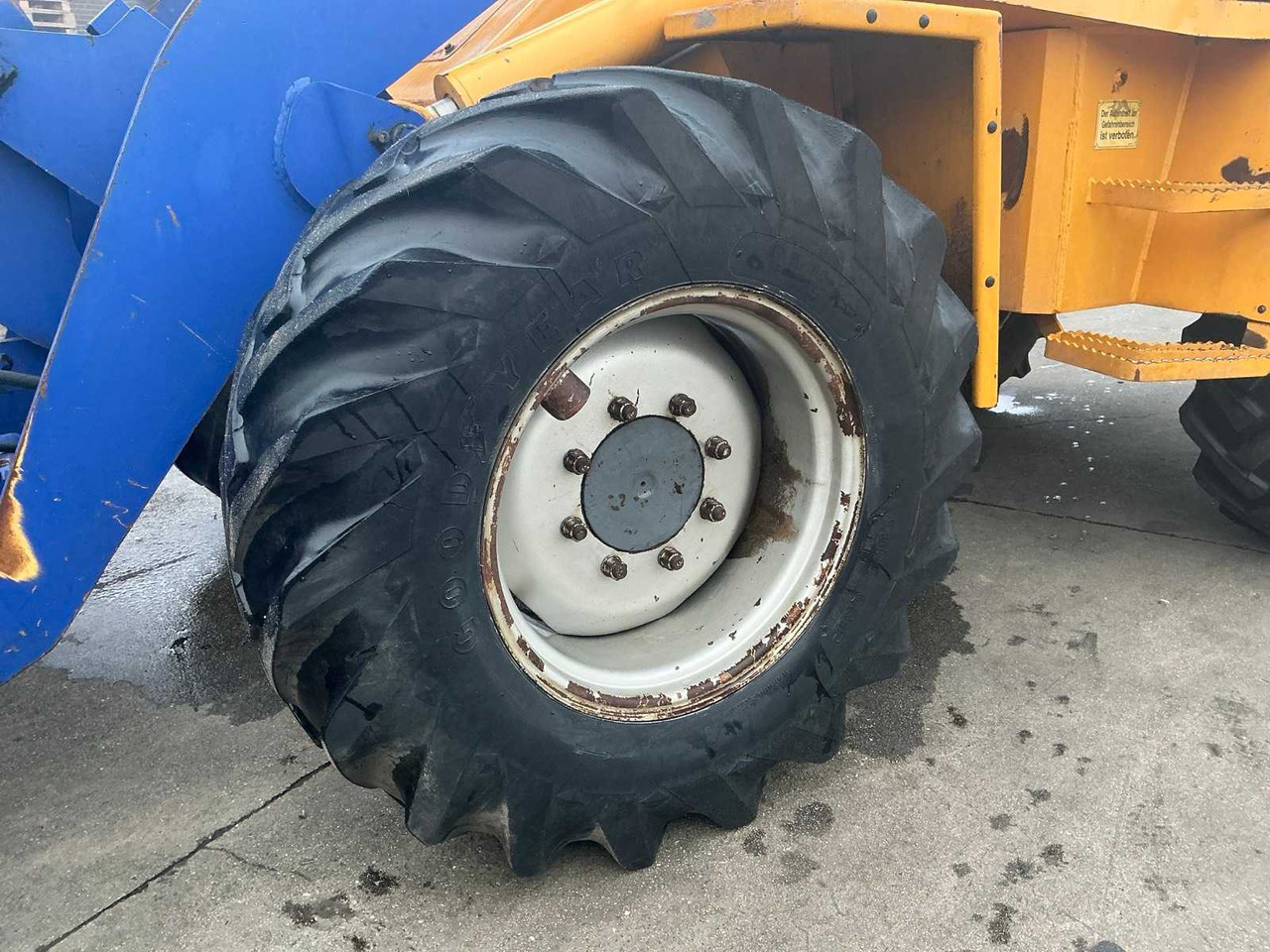 Chargeuse sur pneus 1995 ZETTELMEYER ZL 802 SHOVEL