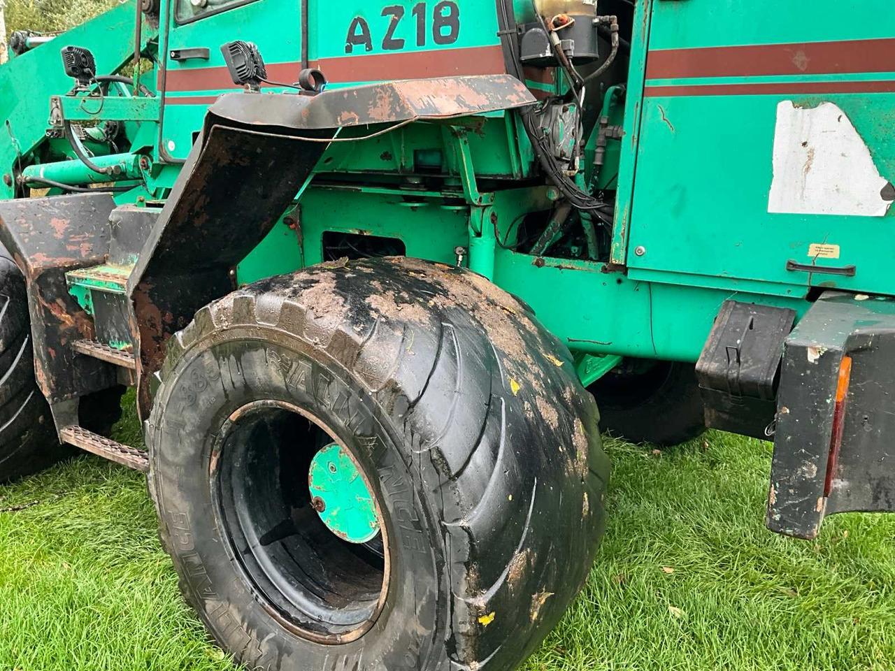 Chargeuse sur pneus 1996 AHLMANN AZ18 SHOVEL