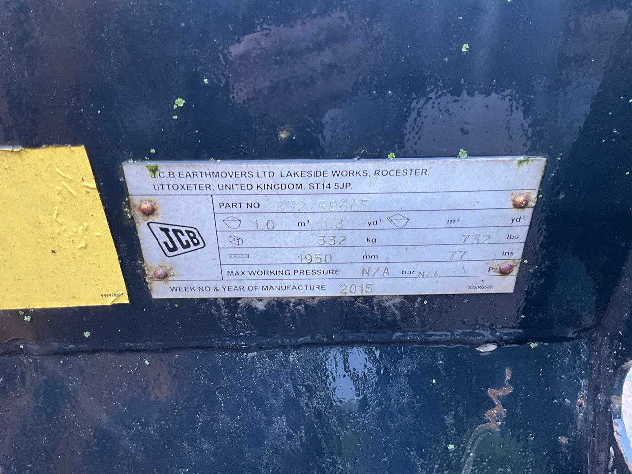 Chargeuse sur pneus 1997 JCB 408 B SHOVEL