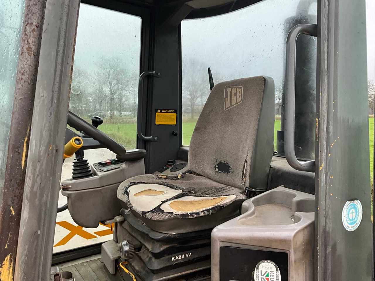 Chargeuse sur pneus 1997 JCB 408 B SHOVEL