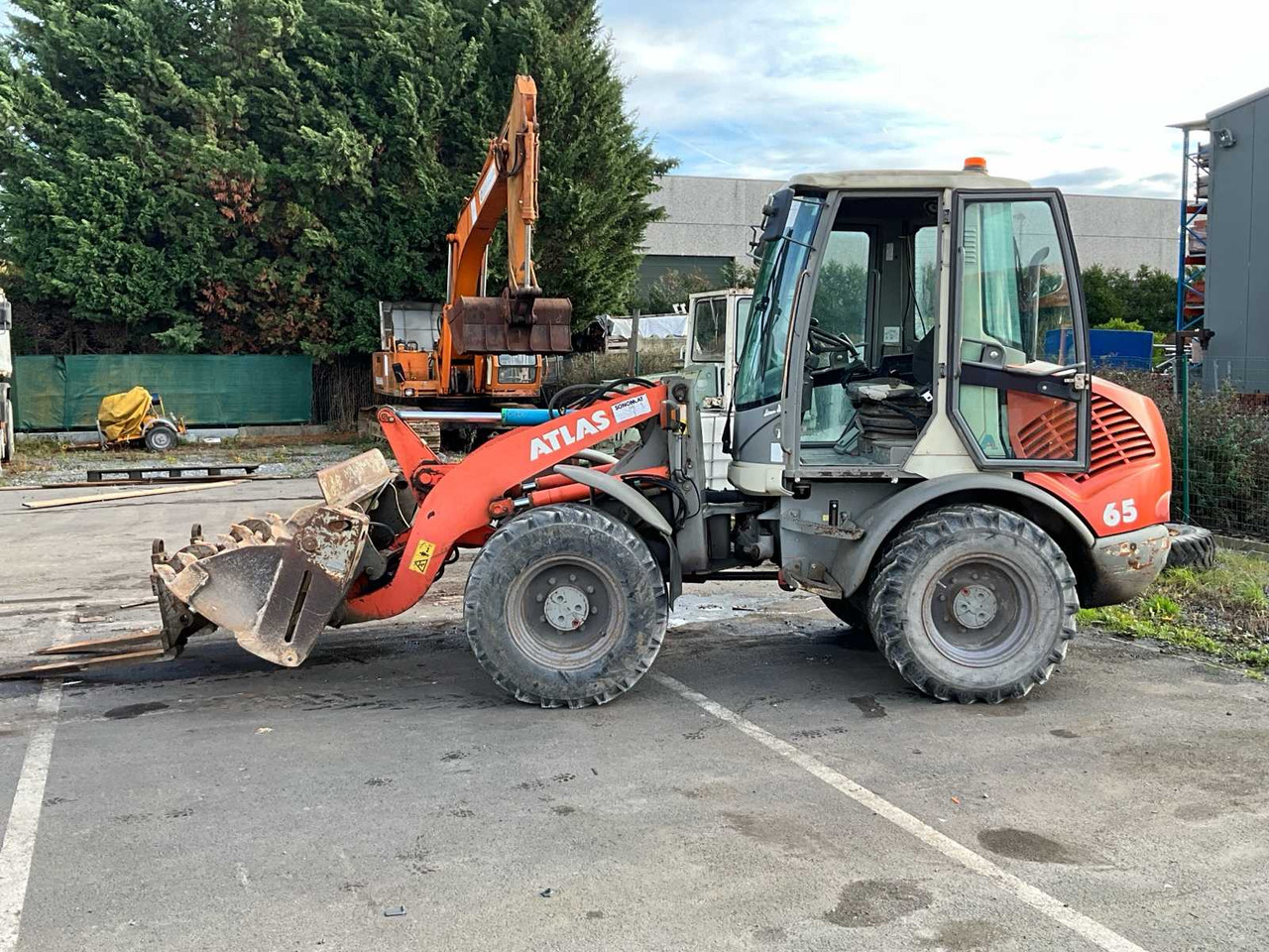 Chargeuse sur pneus 2003 ATLAS 65 SHOVEL