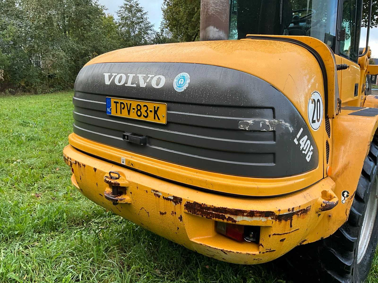 Chargeuse sur pneus 2008 VOLVO L40B TP SHOVEL