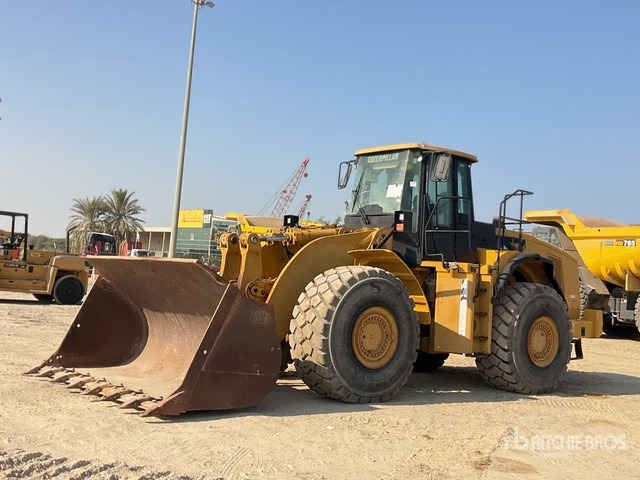 Chargeuse sur pneus 2011 Cat 980H Wheel Loader