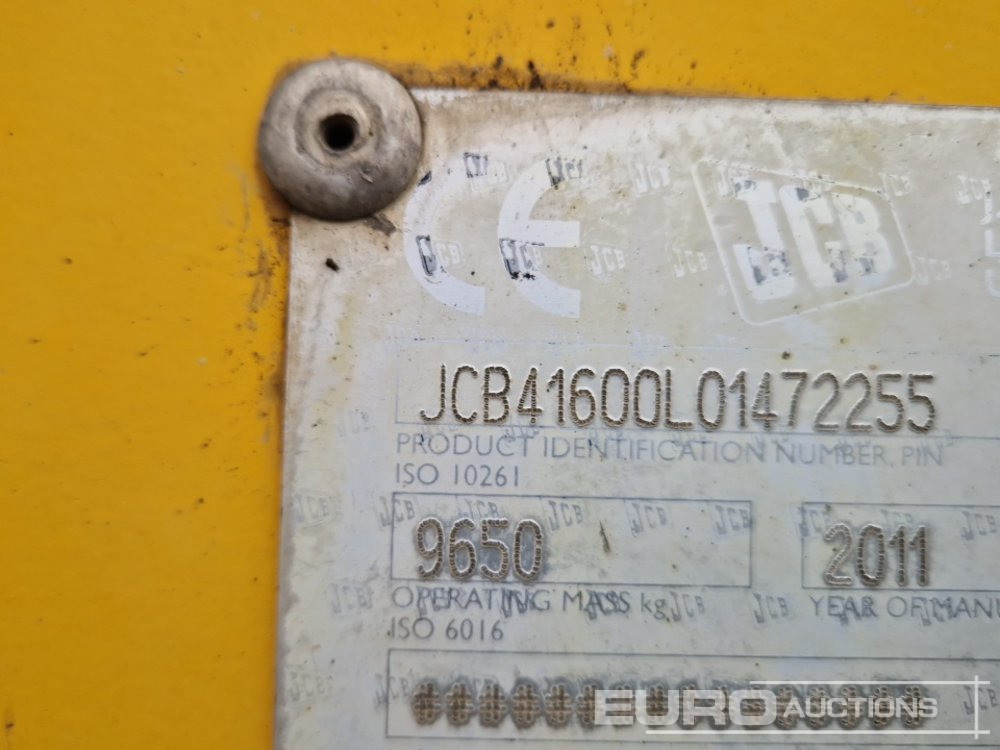 Chargeuse sur pneus 2011 JCB 416