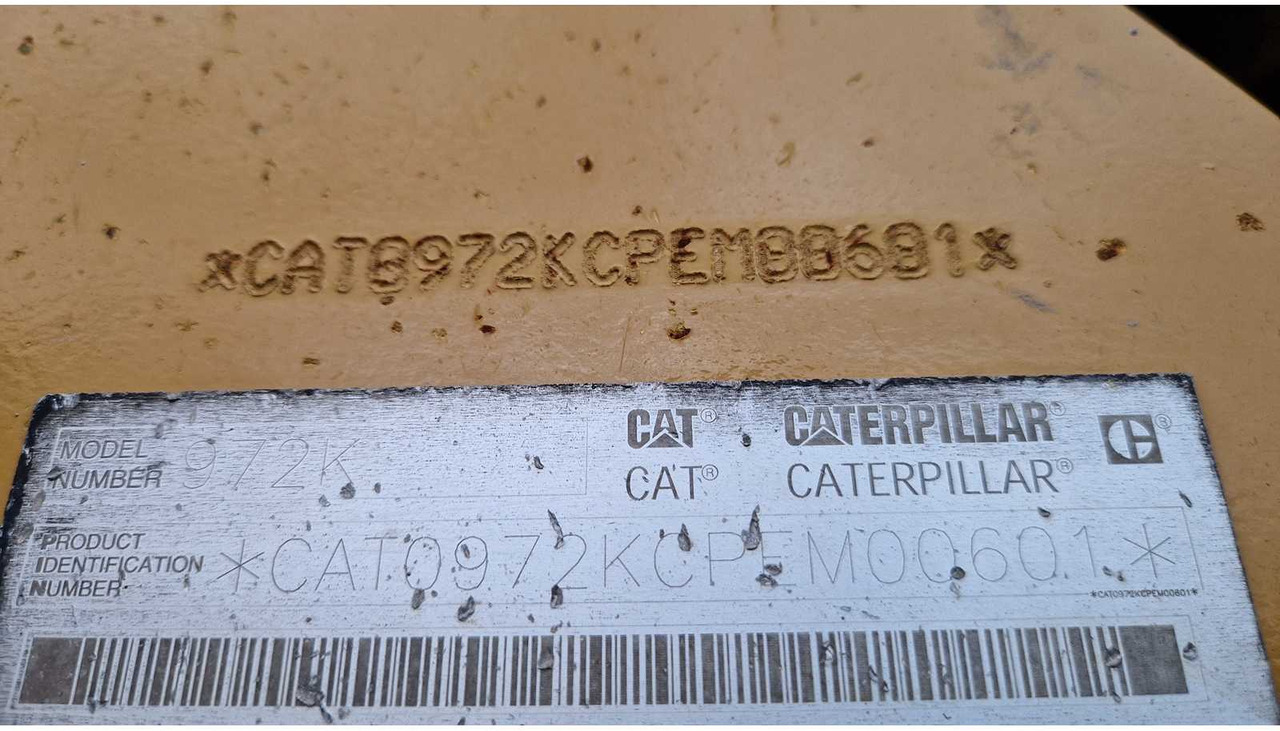 Chargeuse sur pneus 2013 CATERPILLAR 972K WHEELED LOADER