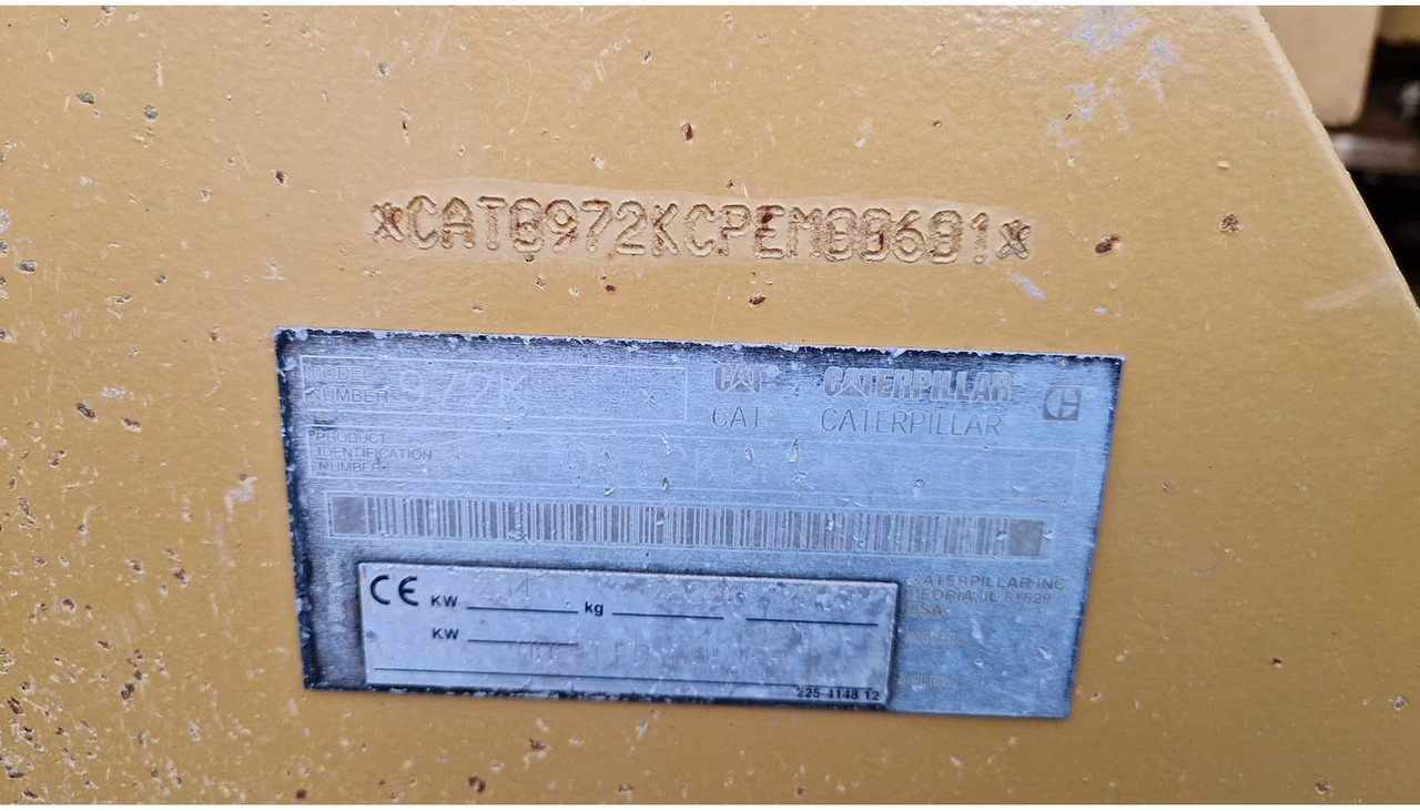 Chargeuse sur pneus 2013 CATERPILLAR 972K WHEELED LOADER