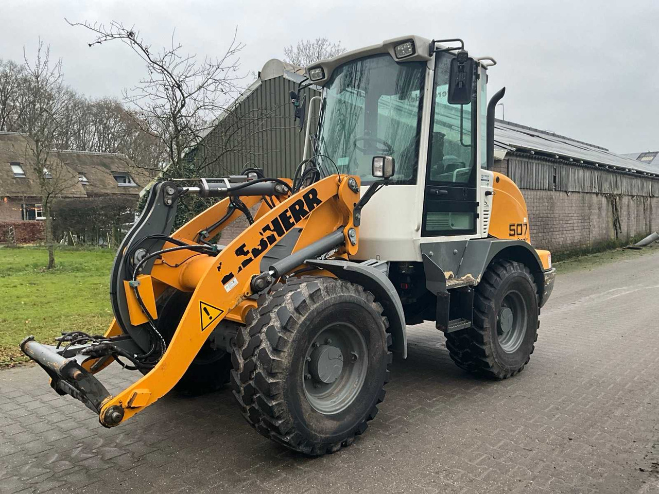 Chargeuse sur pneus 2014 LIEBHERR L507 SPEEDER SHOVEL