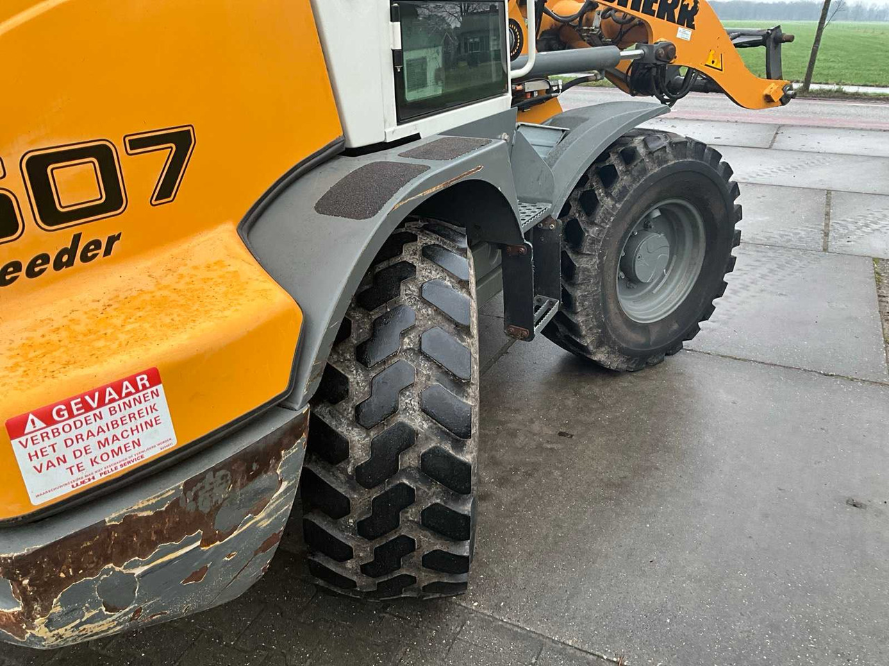 Chargeuse sur pneus 2014 LIEBHERR L507 SPEEDER SHOVEL