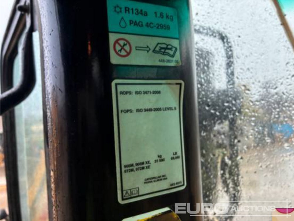 Chargeuse sur pneus 2015 CAT 972M