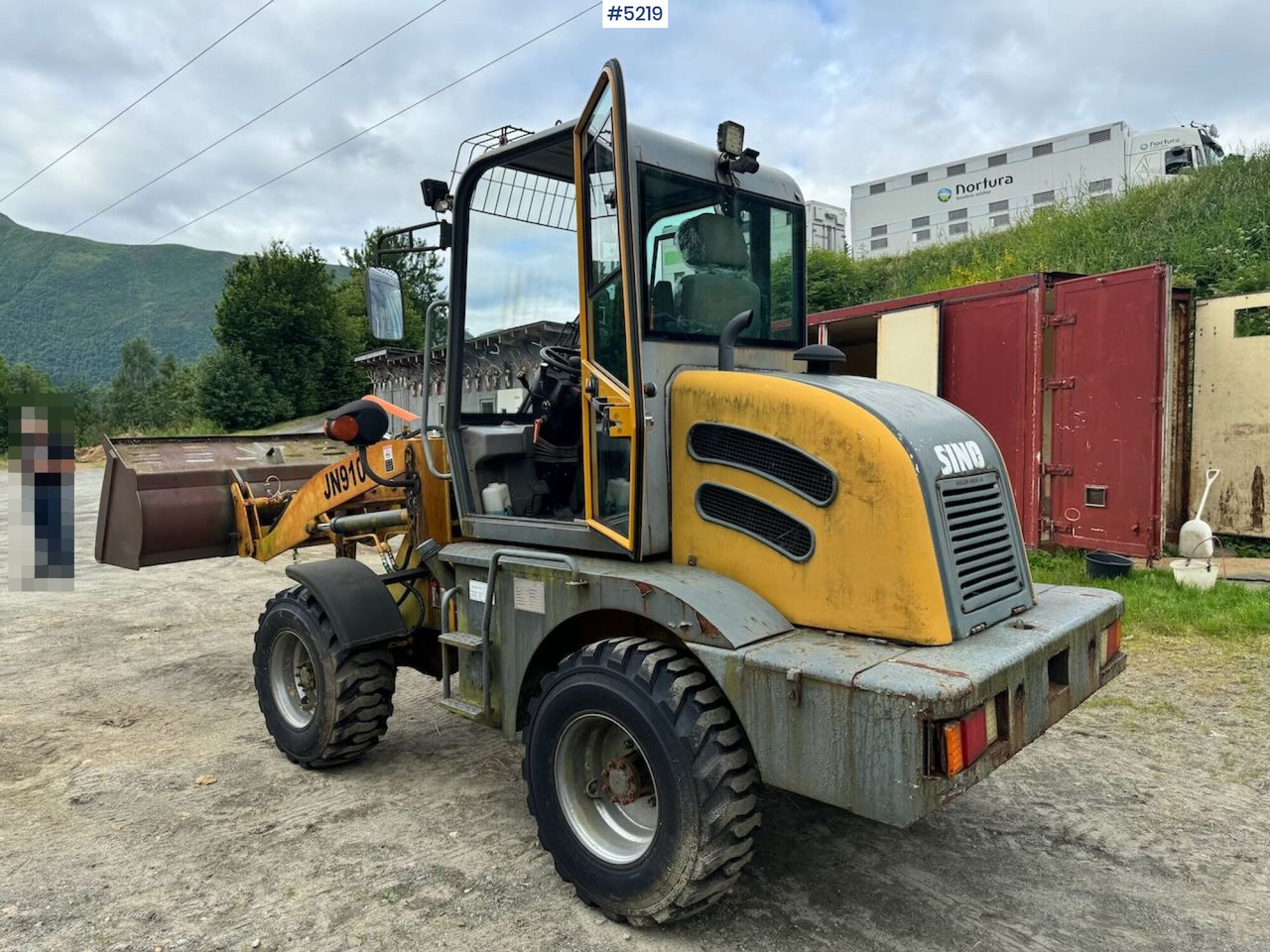 Chargeuse sur pneus 2015 Sino JN 910 Loader