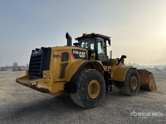 Chargeuse sur pneus 2016 Cat 972M Wheel Loader