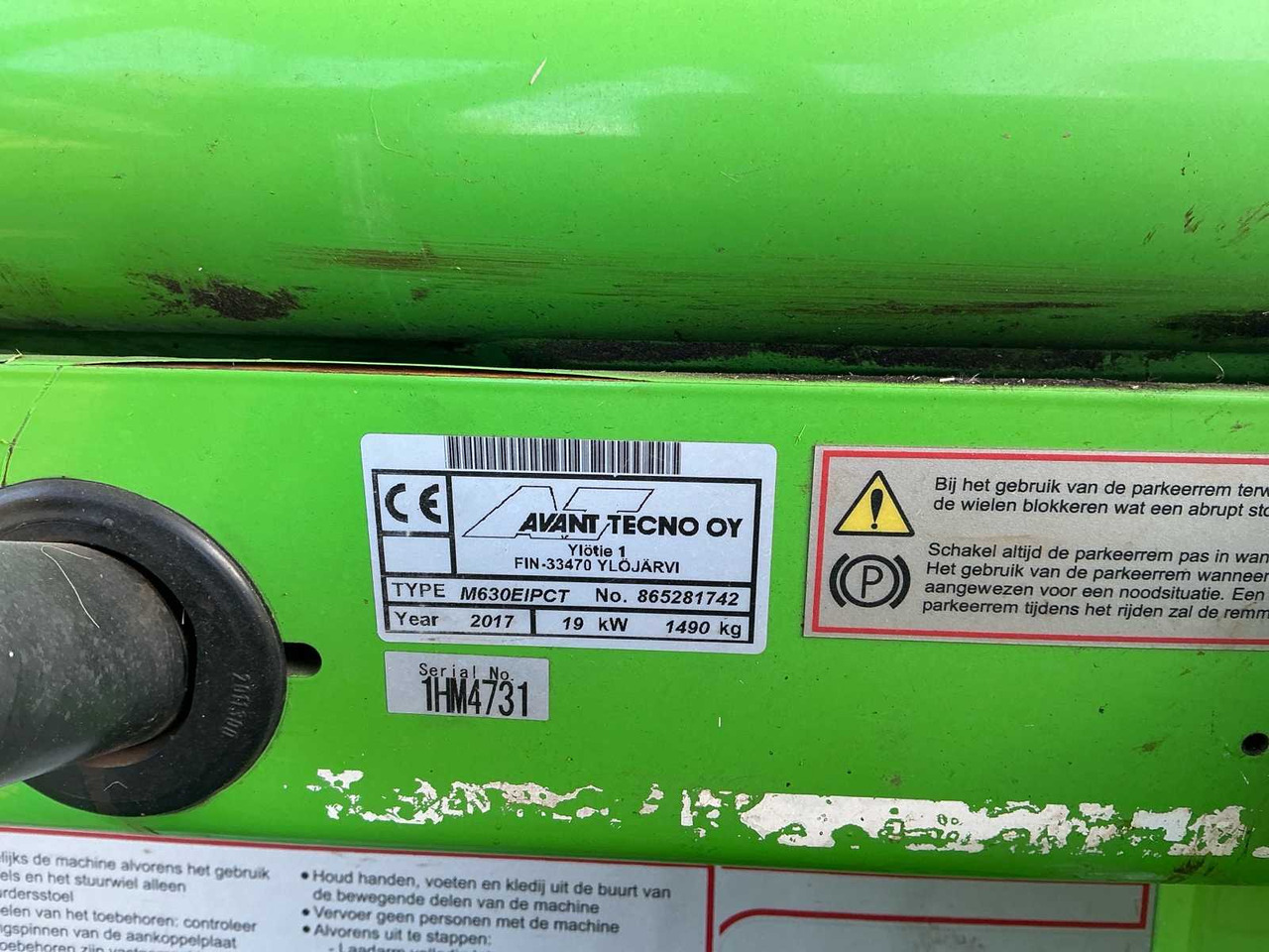 Chargeuse sur pneus 2017 AVANT M630 SHOVEL