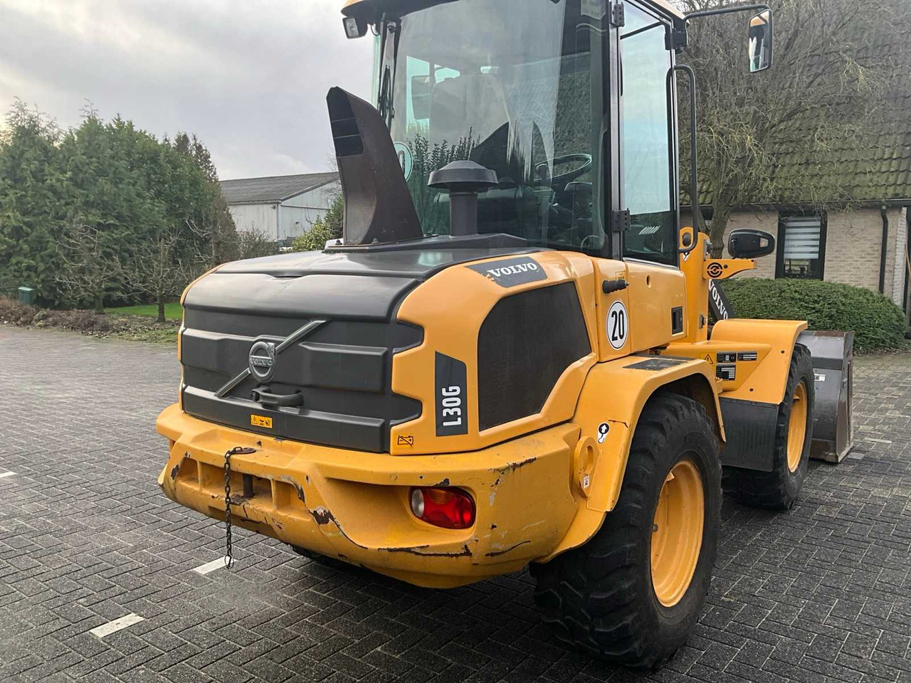 Chargeuse sur pneus 2017 VOLVO L30G SHOVEL