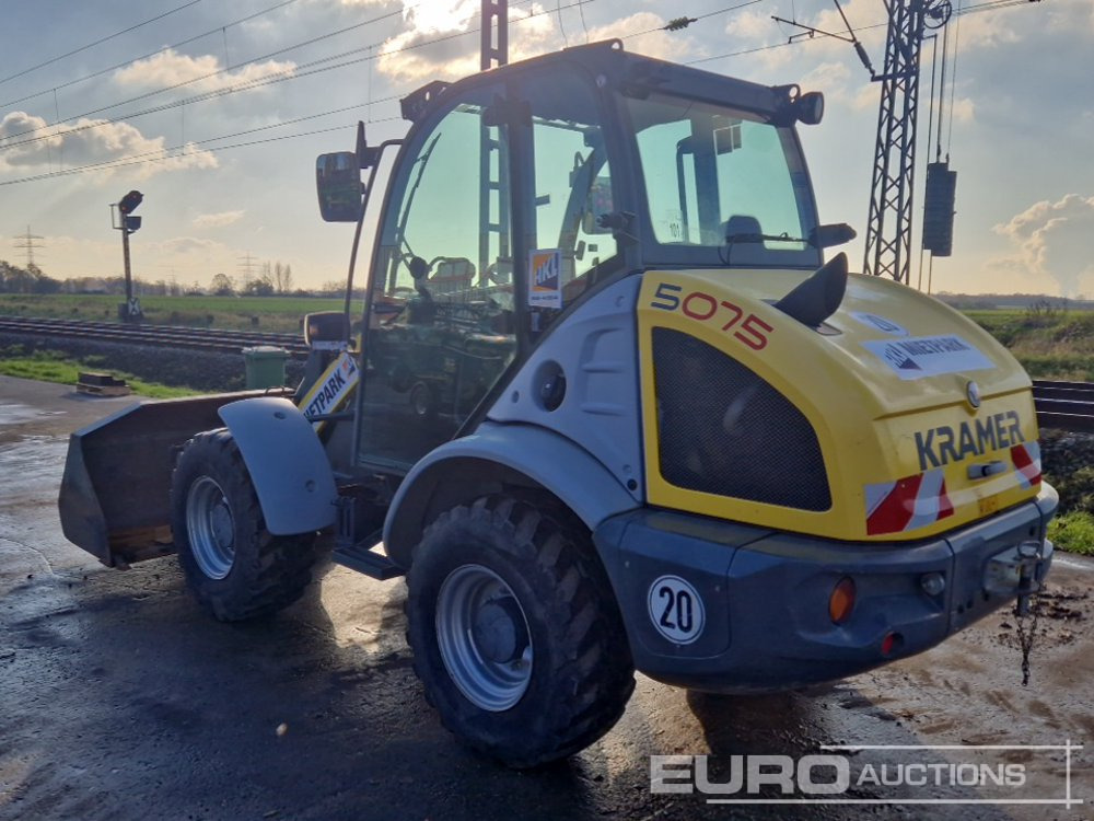 Chargeuse sur pneus 2018 Kramer 5075