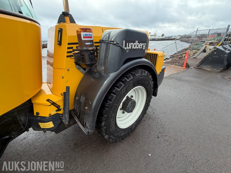 Chargeuse sur pneus 2018 Lundberg hymas 5240 hjullaster - U-plog - Skuffe - Tilleggshydraulikk - Kun 1540 timer!
