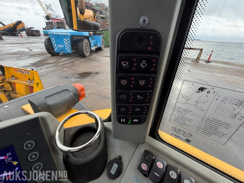 Chargeuse sur pneus 2018 Lundberg hymas 5240 hjullaster - U-plog - Skuffe - Tilleggshydraulikk - Kun 1540 timer!