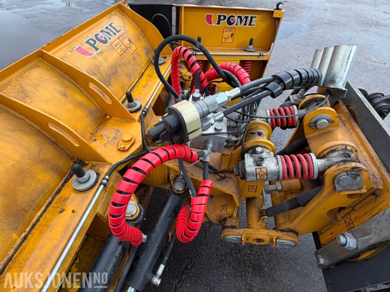 Chargeuse sur pneus 2018 Lundberg hymas 5240 hjullaster - U-plog - Skuffe - Tilleggshydraulikk - Kun 1540 timer!