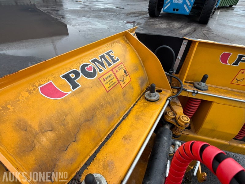 Chargeuse sur pneus 2018 Lundberg hymas 5240 hjullaster - U-plog - Skuffe - Tilleggshydraulikk - Kun 1540 timer!