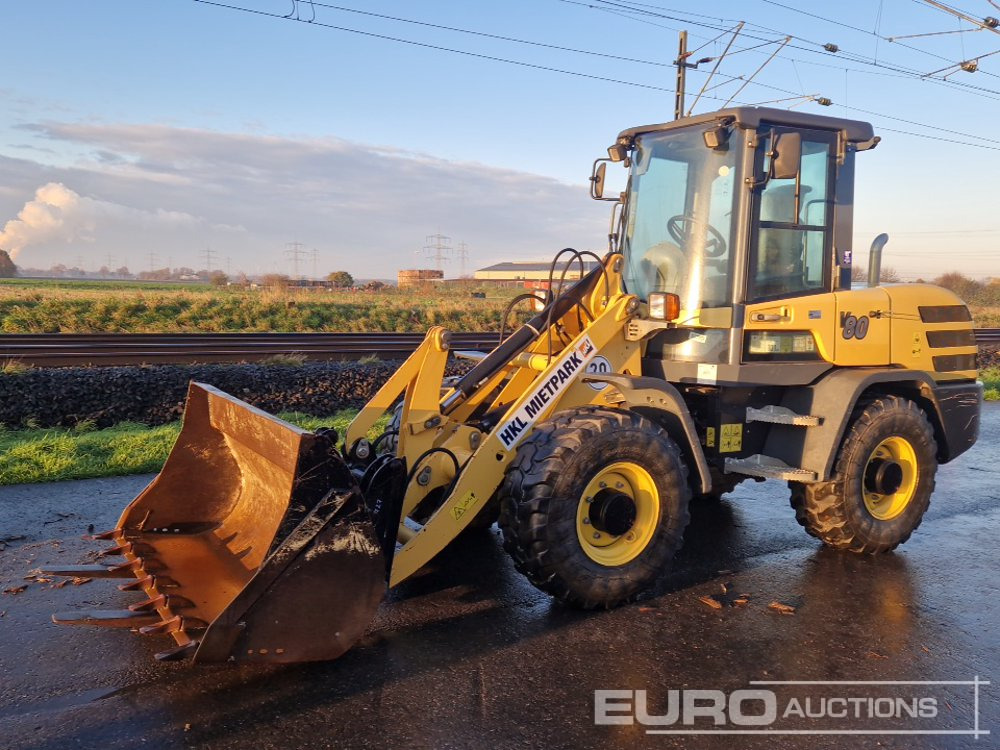 Chargeuse sur pneus 2018 Yanmar V80