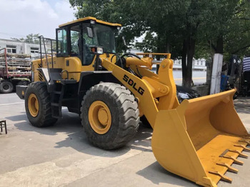 Chargeuse sur pneus  2018 Year Used Sdlg956L Wheel Loader with Extra Log Fork
